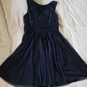 Navy Cocktail Dress